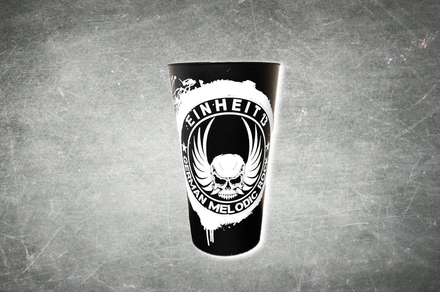 Einheit 13, rockmusik, rockmusic deutschrock was keinem gefällt trinkbecher becher trinkgefäße merchandise
