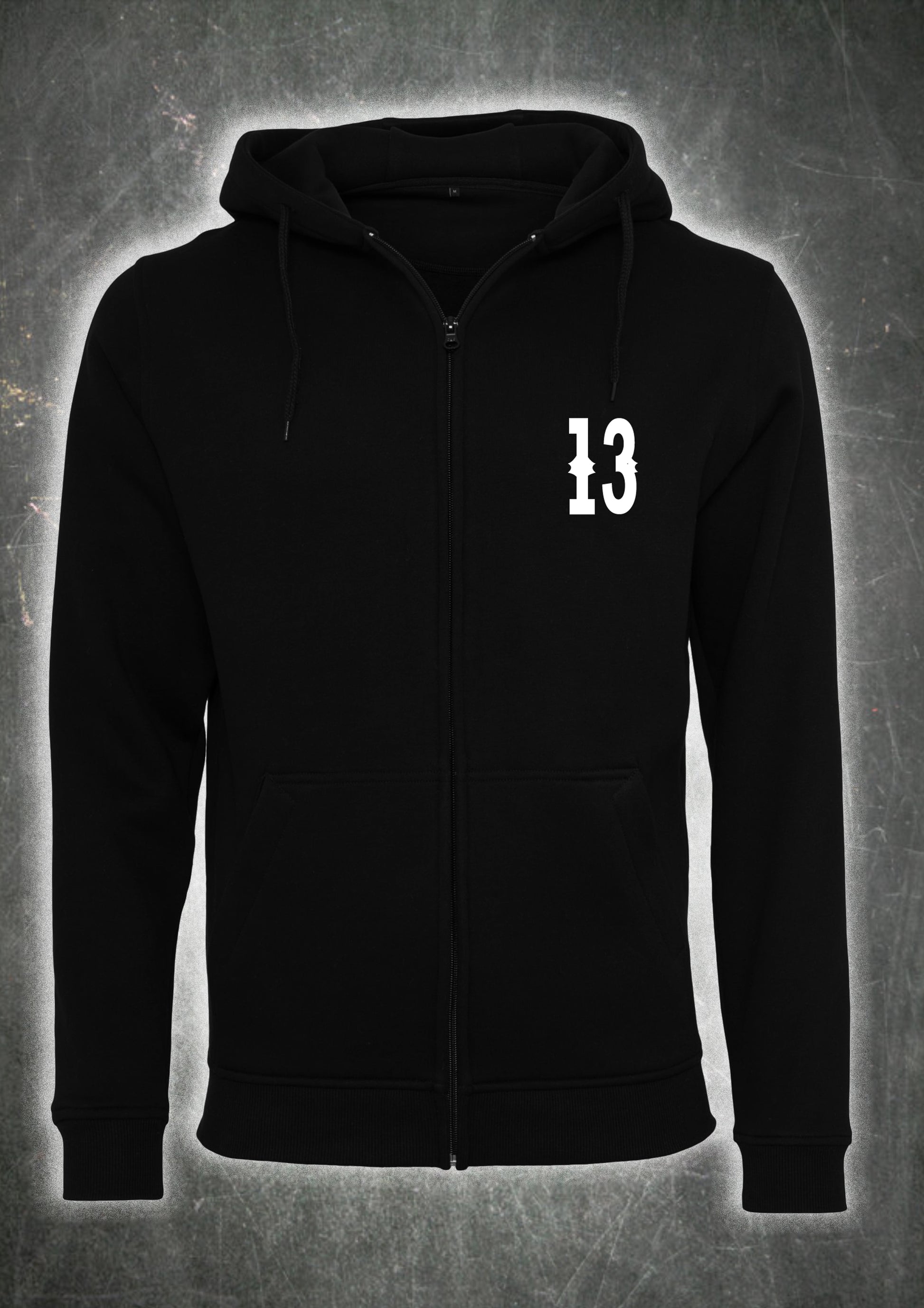 Unisex Zipper’Einheit 13’’ - zipper kapuzenpullover kapuzenjacke Einheit 13 rockmusik merchandise deutschrock 