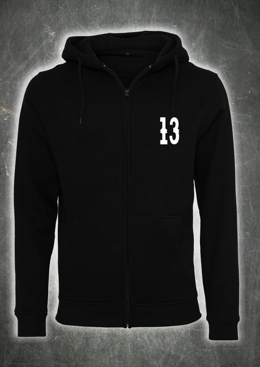 Unisex Zipper’Einheit 13’’ - zipper kapuzenpullover kapuzenjacke Einheit 13 rockmusik merchandise deutschrock 