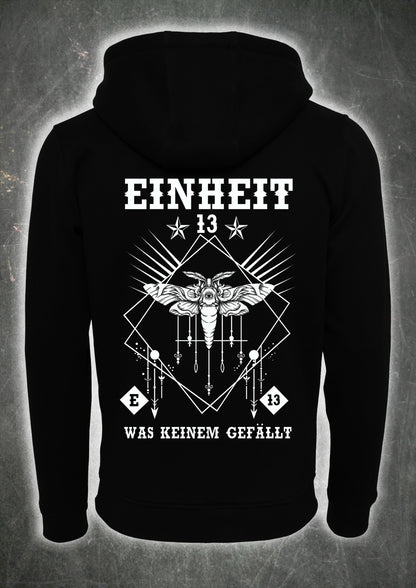 Unisex Zipper’Einheit 13’’ - zipper kapuzenpullover kapuzenjacke Einheit 13 rockmusik merchandise deutschrock 